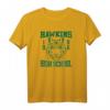HapKitten Stranger Things Hawkins High School Green Logo T-Shirt – Offiziell lizenziertes Fan-Shirt für Fans und Geburtstagsfeier