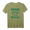 HapKitten Stranger Things Hawkins High School Green Logo T-Shirt – Offiziell lizenziertes Fan-Shirt für Fans und Geburtstagsfeier