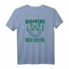 HapKitten Stranger Things Hawkins High School Green Logo T-Shirt – Offiziell lizenziertes Fan-Shirt für Fans und Geburtstagsfeier