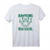 HapKitten Stranger Things Hawkins High School Green Logo T-Shirt – Offiziell lizenziertes Fan-Shirt für Fans und Geburtstagsfeier