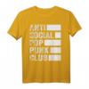 Anti Social Pop Punk Club T-Shirt – Das perfekte humorvolle Geschenk für Freunde, Familie und Musikliebhaber zu Geburtstag und Weihnachten