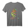 Native American Kokopelli mit Feder - Ethno Spirituelles T-Shirt für Kulturfans, Musiker & Freigeister bei Events, Arbeit & Freizeit