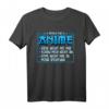 Anime Regeln Cosplay Weeb Otaku Spruch Geschenk T-Shirt - Lustiges Manga Fan Shirt für Otaku, Weeb & Anime Liebhaber