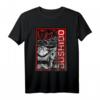 Japanisches Samurai T-Shirt mit Oni Maske – Bushido-Kodex, Anime-Design, für Männer, Frauen und Kinder, ideal für Otaku- und Kunstliebhaber