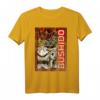 Japanisches Samurai T-Shirt mit Oni Maske – Bushido-Kodex, Anime-Design, für Männer, Frauen und Kinder, ideal für Otaku- und Kunstliebhaber