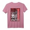Japanisches Samurai T-Shirt mit Oni Maske – Bushido-Kodex, Anime-Design, für Männer, Frauen und Kinder, ideal für Otaku- und Kunstliebhaber