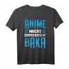 Anime Japan Baka Otaku Manga T-Shirt – Lustiges Design, Perfektes Geschenk für Anime & Manga Fans zu Weihnachten & Geburtstag