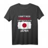 Lustiges Japan Shirt mit Flagge - Stolz auf Japan, Geschenkidee für Japaner, Tokio & Familie