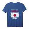 Lustiges Japan Shirt mit Flagge - Stolz auf Japan, Geschenkidee für Japaner, Tokio & Familie