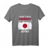 Lustiges Japan Shirt mit Flagge - Stolz auf Japan, Geschenkidee für Japaner, Tokio & Familie