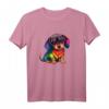Niedliches Dackel Wiener Wurst Hund Mutter Papa T-Shirt – Perfektes Geschenk für Hundeliebhaber, Tierfreunde und Eltern zum Geburtstag, Muttertag, Vatertag oder Valentinstag