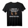 Was ist besser als ein Dackel - Zwei Dackel T-Shirt für Hundeliebhaber, Humorvolles Hundemotiv für Männer und Frauen