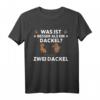 Was ist besser als ein Dackel - Zwei Dackel T-Shirt für Hundeliebhaber, Humorvolles Hundemotiv für Männer und Frauen