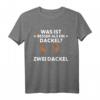Was ist besser als ein Dackel - Zwei Dackel T-Shirt für Hundeliebhaber, Humorvolles Hundemotiv für Männer und Frauen