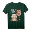Geburtstagsshirt Eule für 8 Jahre Mädchen und Jungen - Lustiges Geburtstags-T-Shirt für Kinder, Geschenkidee für Töchter, Enkelinnen & Nichten