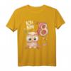 Geburtstagsshirt Eule für 8 Jahre Mädchen und Jungen - Lustiges Geburtstags-T-Shirt für Kinder, Geschenkidee für Töchter, Enkelinnen & Nichten