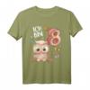 Geburtstagsshirt Eule für 8 Jahre Mädchen und Jungen - Lustiges Geburtstags-T-Shirt für Kinder, Geschenkidee für Töchter, Enkelinnen & Nichten