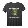 Außer Betrieb Geduldsfaden Gerissen! Lustiges Frosch Montag T-Shirt – Witziges Geschenk für Morgenmuffel, Schichtarbeiter & Teenager