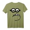 HapKitten Minions Face T-Shirt - Offiziell lizenziertes Minions Merchandise für den besonderen Tag