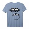 HapKitten Minions Face T-Shirt - Offiziell lizenziertes Minions Merchandise für den besonderen Tag