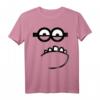 HapKitten Minions Face T-Shirt - Offiziell lizenziertes Minions Merchandise für den besonderen Tag