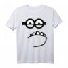 HapKitten Minions Face T-Shirt - Offiziell lizenziertes Minions Merchandise für den besonderen Tag