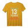 Geburtstag 13 Geschenke Shirt für Jungen und Mädchen - Klassisch geschnitten, perfekt zum 13. Geburtstag