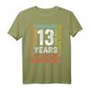 Geburtstag 13 Geschenke Shirt für Jungen und Mädchen - Klassisch geschnitten, perfekt zum 13. Geburtstag