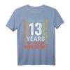 Geburtstag 13 Geschenke Shirt für Jungen und Mädchen - Klassisch geschnitten, perfekt zum 13. Geburtstag