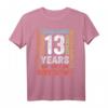 Geburtstag 13 Geschenke Shirt für Jungen und Mädchen - Klassisch geschnitten, perfekt zum 13. Geburtstag