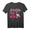 egal was passiert pegel halten Flamingo - Lustiges Party T-Shirt für Mädels, JGA & Mallorca Party, perfektes Geschenk für Junggesellinnenabschied