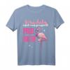 egal was passiert pegel halten Flamingo - Lustiges Party T-Shirt für Mädels, JGA & Mallorca Party, perfektes Geschenk für Junggesellinnenabschied