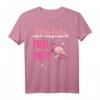 egal was passiert pegel halten Flamingo - Lustiges Party T-Shirt für Mädels, JGA & Mallorca Party, perfektes Geschenk für Junggesellinnenabschied