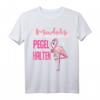 egal was passiert pegel halten Flamingo - Lustiges Party T-Shirt für Mädels, JGA & Mallorca Party, perfektes Geschenk für Junggesellinnenabschied