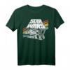 Star Wars Millennium Falcon '77 Retro Stripes Poster T-Shirt - Offiziell lizenziert, perfekt für Fans und Sammler