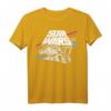 Star Wars Millennium Falcon '77 Retro Stripes Poster T-Shirt - Offiziell lizenziert, perfekt für Fans und Sammler