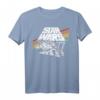 Star Wars Millennium Falcon '77 Retro Stripes Poster T-Shirt - Offiziell lizenziert, perfekt für Fans und Sammler