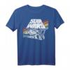 Star Wars Millennium Falcon '77 Retro Stripes Poster T-Shirt - Offiziell lizenziert, perfekt für Fans und Sammler