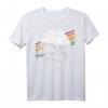 Star Wars Millennium Falcon '77 Retro Stripes Poster T-Shirt - Offiziell lizenziert, perfekt für Fans und Sammler