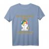 Ich schaue nicht böse Süßer Einhorn Spruch Humor Sarkasmus T-Shirt – Witziges Geschenk für Frauen, Kinder & Männer zu Feiertagen