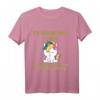 Ich schaue nicht böse Süßer Einhorn Spruch Humor Sarkasmus T-Shirt – Witziges Geschenk für Frauen, Kinder & Männer zu Feiertagen