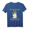 Ich schaue nicht böse Süßer Einhorn Spruch Humor Sarkasmus T-Shirt – Witziges Geschenk für Frauen, Kinder & Männer zu Feiertagen