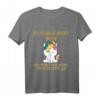 Ich schaue nicht böse Süßer Einhorn Spruch Humor Sarkasmus T-Shirt – Witziges Geschenk für Frauen, Kinder & Männer zu Feiertagen