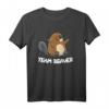 Lustiges Team Beaver Biber T-Shirt – Cooler Biber Fan Geschenk für Kinder & Erwachsene, Tierliebhaber Outfit & Kostüm