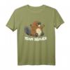 Lustiges Team Beaver Biber T-Shirt – Cooler Biber Fan Geschenk für Kinder & Erwachsene, Tierliebhaber Outfit & Kostüm