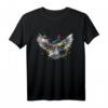 Eulen T-Shirt mit weißer, roter & süßer Eule - Perfektes Geschenk für Eulenliebhaber zu Weihnachten & Geburtstag