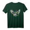 Eulen T-Shirt mit weißer, roter & süßer Eule - Perfektes Geschenk für Eulenliebhaber zu Weihnachten & Geburtstag