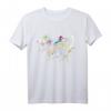 Eulen T-Shirt mit weißer, roter & süßer Eule - Perfektes Geschenk für Eulenliebhaber zu Weihnachten & Geburtstag