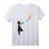 Girl with BTC Balloon Crypto Bitcoin T-Shirt – Für Krypto Fans, Blockchain Enthusiasten & Crypto Konferenzen