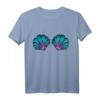 Meerjungfrau T-Shirt & Muschel Bikini - Lustiges Nixe Geschenk für Damen, Frauen & Meerjungfrauen-Fans